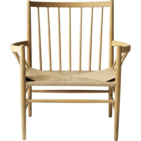 FDB Møbler J82 Lounge Chair, Oak, Natural Fellow
