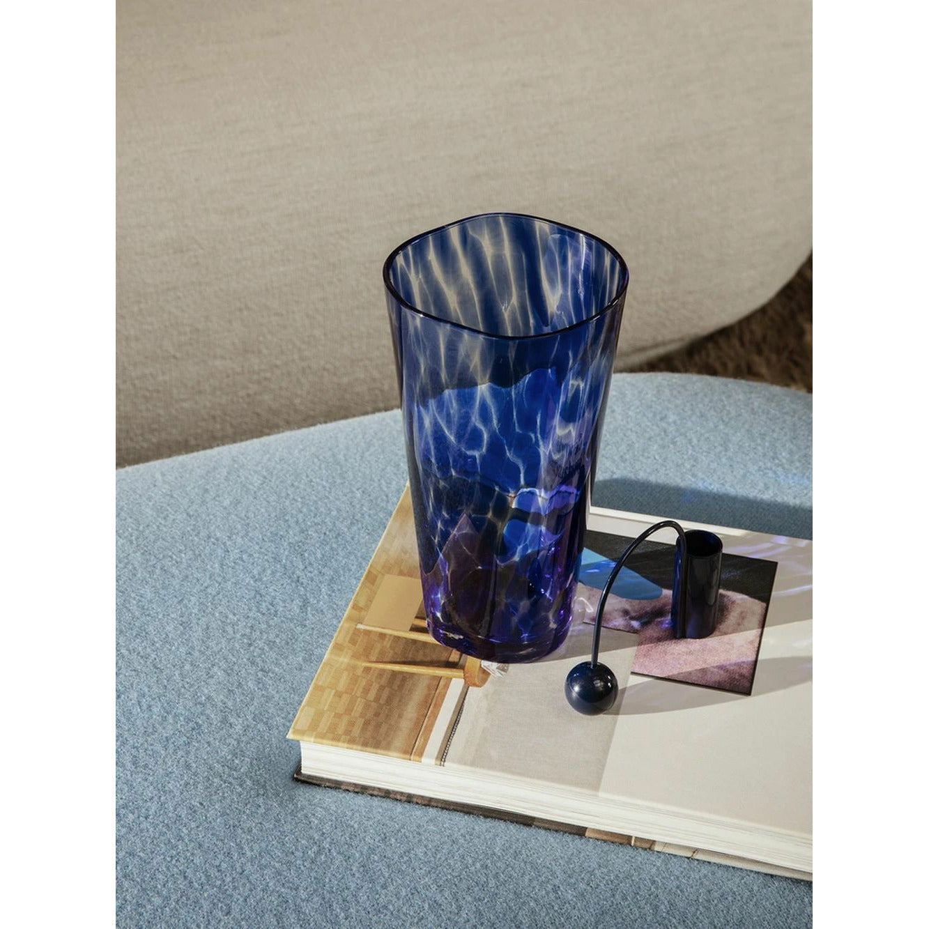 Ferm Living Casca Vase, Blå