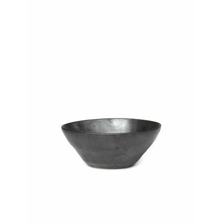 Ferm Living Flow Bowl Black, Ø14.5cm