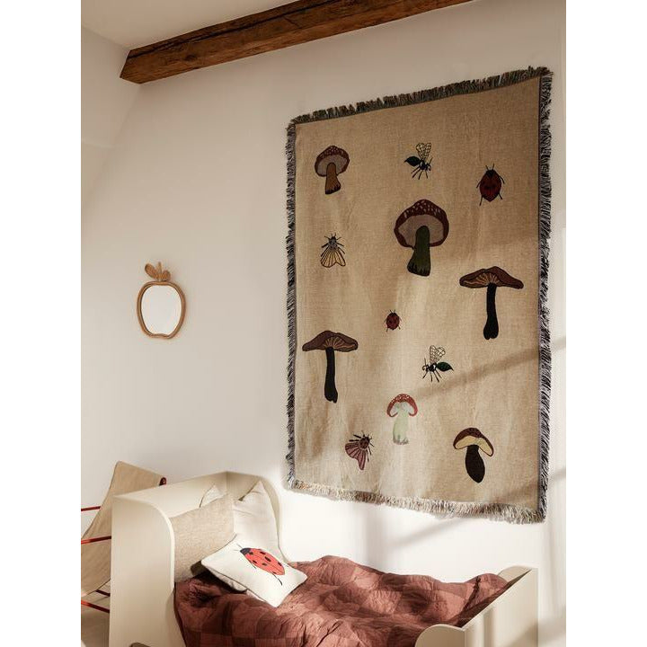 Ferm Living Forest Tapestry Rug 120x170 cm, sand