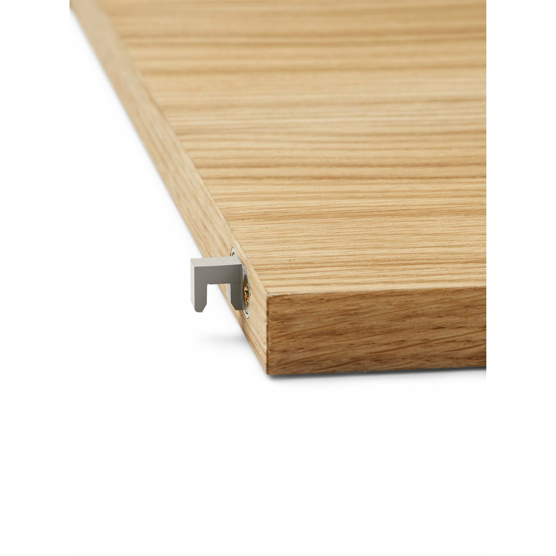 Ferm Living Punctual Wooden Shelf Natural Oak/Light Grey