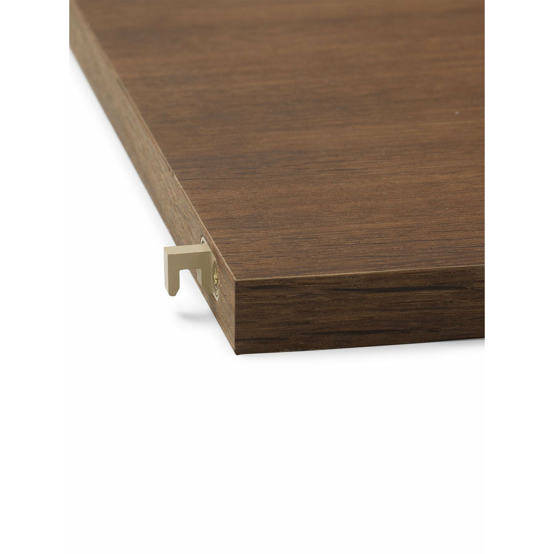 Ferm Living Punctual Wooden Shelf Smoked Oak/Cashmere