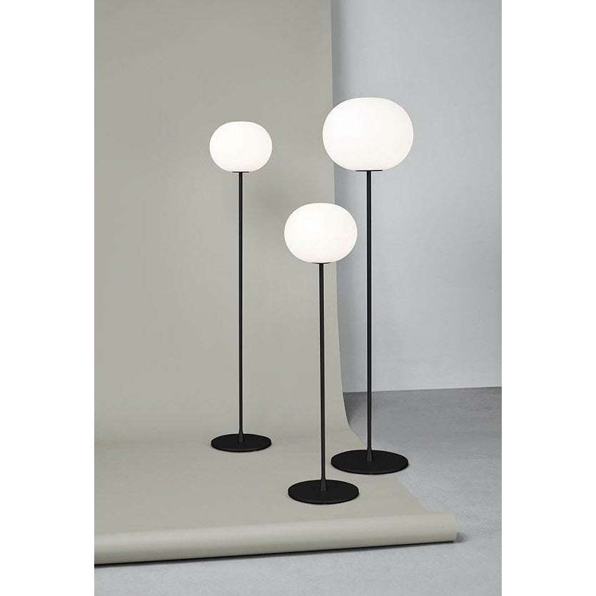 FLOS Glo-ball F3 Stand Lamp, Silver