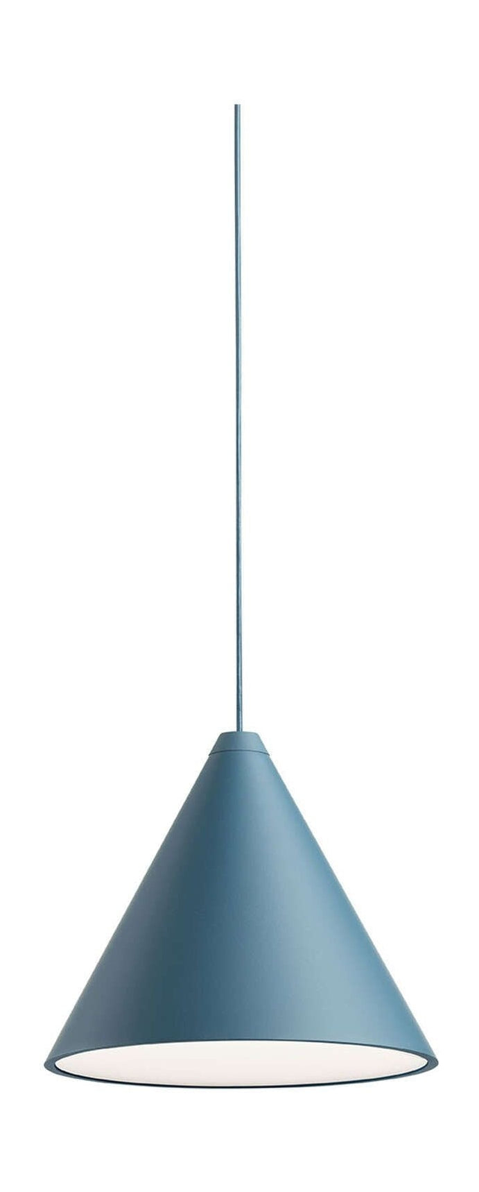 Flos String Light Cone Pendel med Dæmper 12 m, Blå