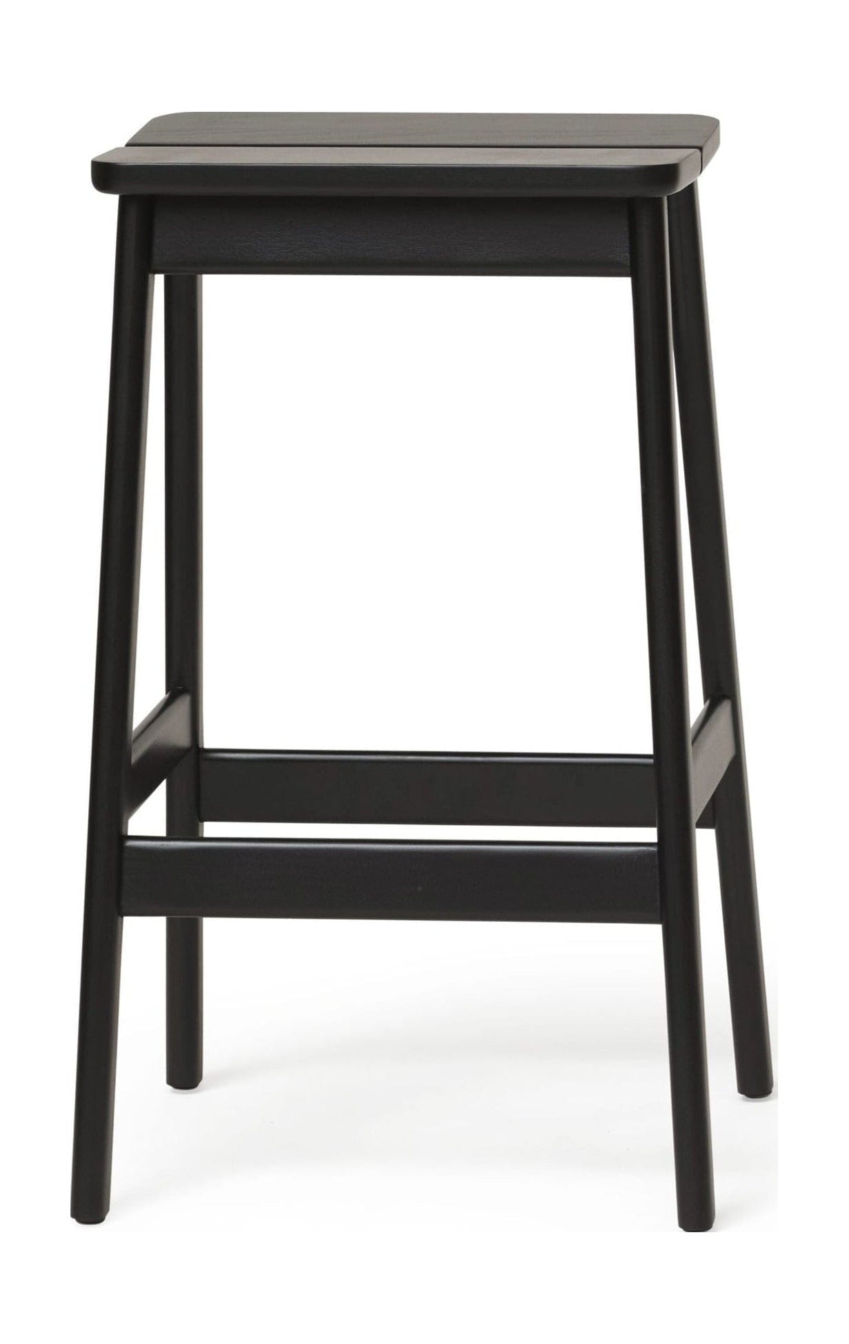 Form&Refine Angle Standard Bar Stol 65 cm, Sortbejdset Bøg