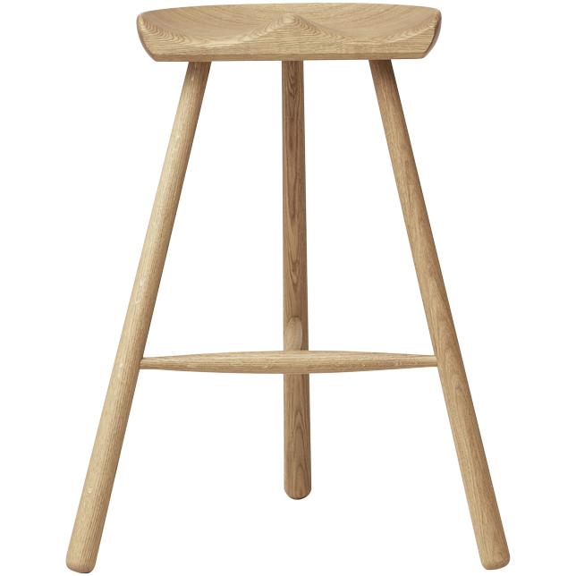 Form&Refine Shoemaker Chair™  No. 68 cm, Eg, Hvid Olie