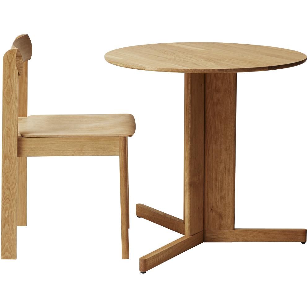 Form&Refine Trefoil Table Ø75 cm, ek