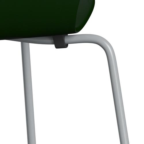 Fritz Hansen 3107 Shell Chair, Silver Grey/Colored Ask Evergreen