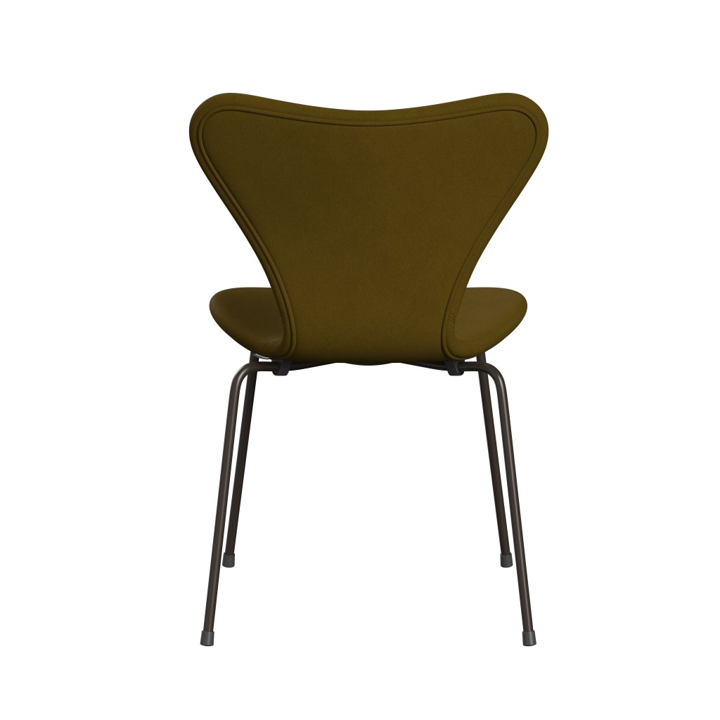 Fritz Hansen 3107 stol helt vadderad, brun brons/komfortbrun (C68007)