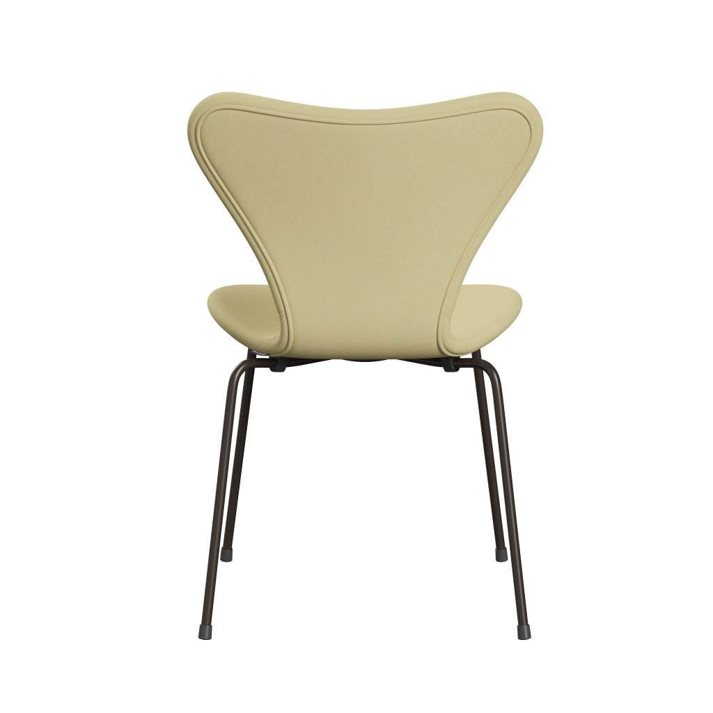 Fritz Hansen 3107 stol helt vadderad, brun brons/komfort grå (C68008)