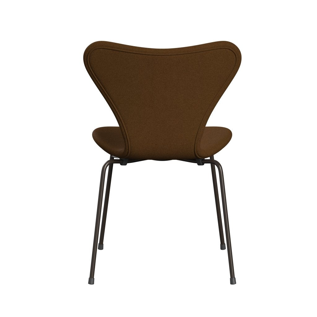 Fritz Hansen 3107 stol helt vadderad, brun brons/tonus varm brun (Tont364)