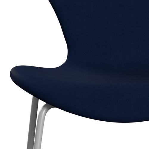 Fritz Hansen 3107 stol helt vadderad, nio grå/komfort mörkblå/grå
