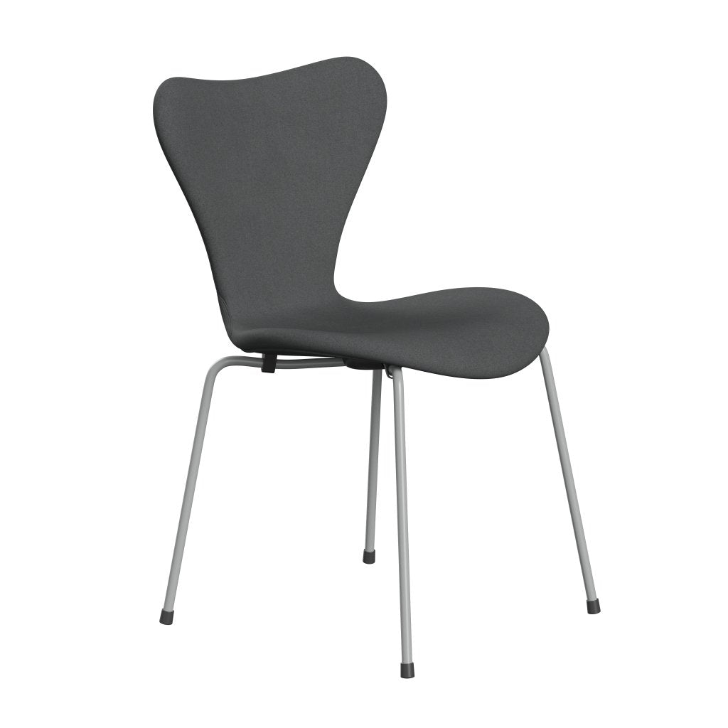 Fritz Hansen 3107 Stol Fuldpolstret, Nine Grey/Divina Mørkegrå