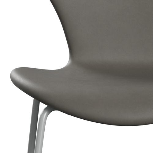 Fritz Hansen 3107 stol helt vadderad, nio grå/essentiell lava