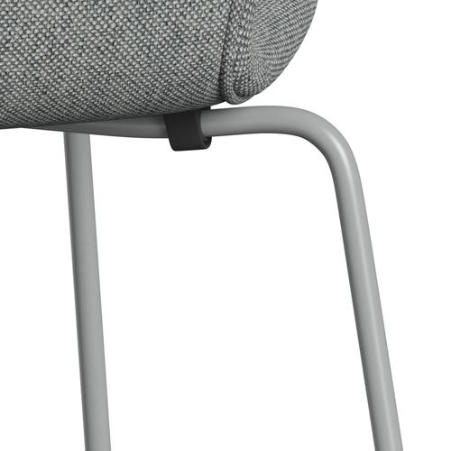 Fritz Hansen 3107 stol helt vadderad, nio grå/hallingdal vit grå
