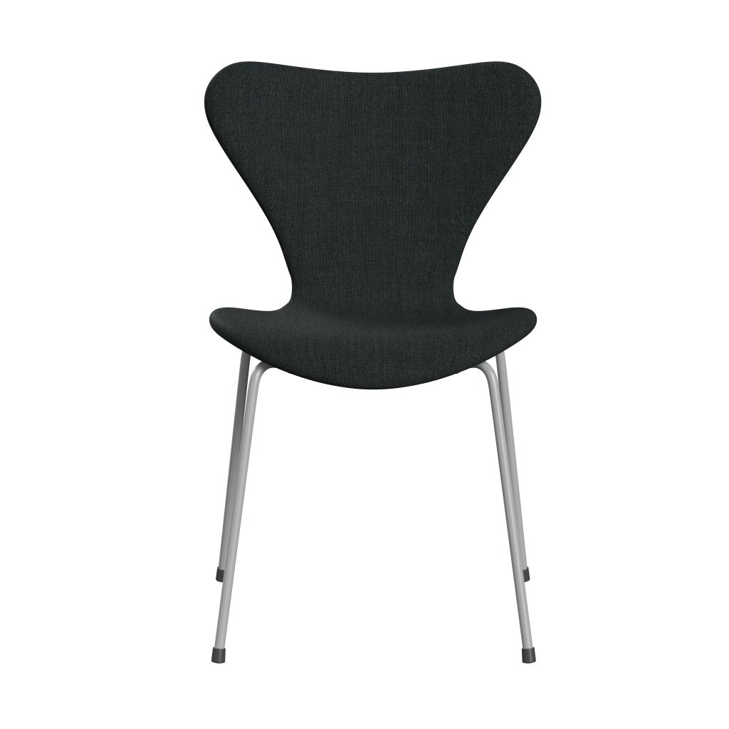 Fritz Hansen 3107 stol helt vadderad, nio grå/remix mörkblå/grå