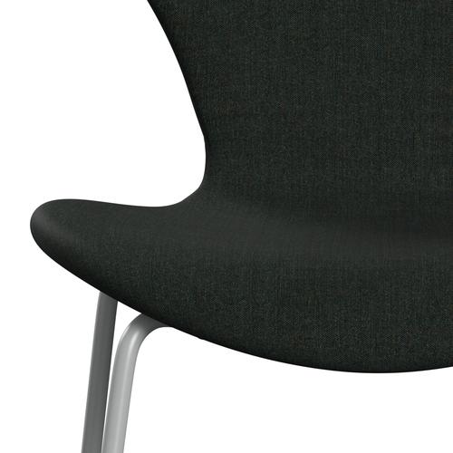 Fritz Hansen 3107 stol helt vadderad, nio grå/remix svart (rem973)
