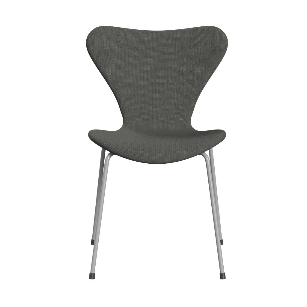 Fritz Hansen 3107 stol helt vadderad, nio grå/stålcutgrå