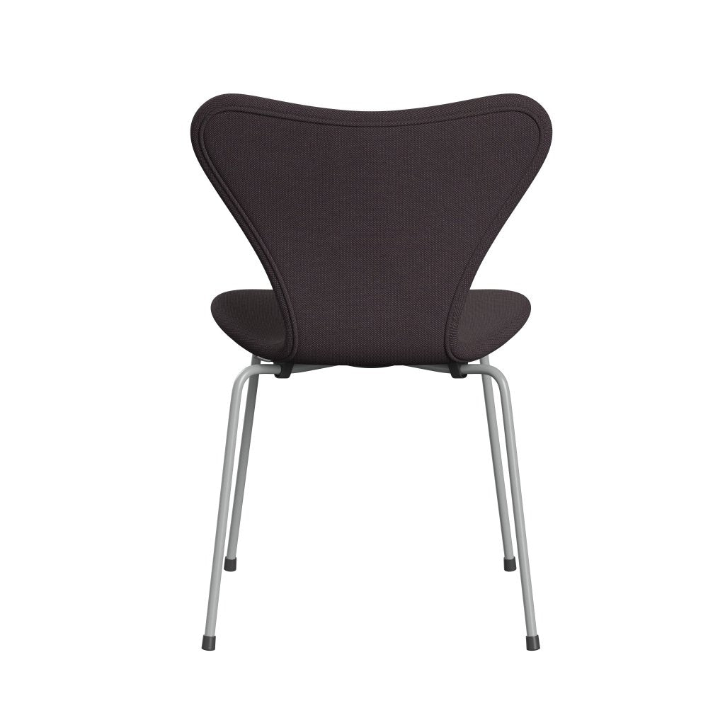 Fritz Hansen 3107 Stol Fuldpolstret, Nine Grey/Steelcut Trio Brun