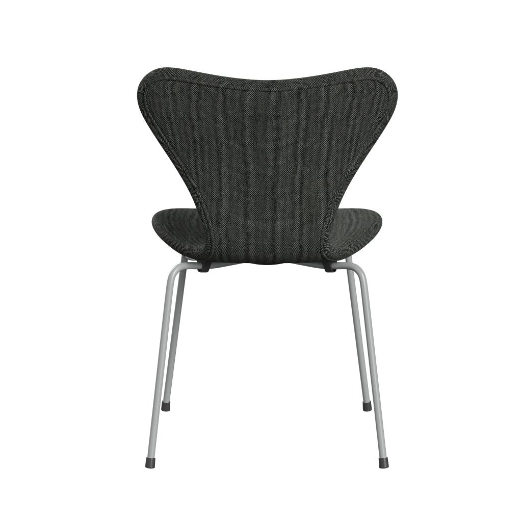 Fritz Hansen 3107 stol helt vadderad, nio grå/sunniva 2 ljusgrå/mörkgrå