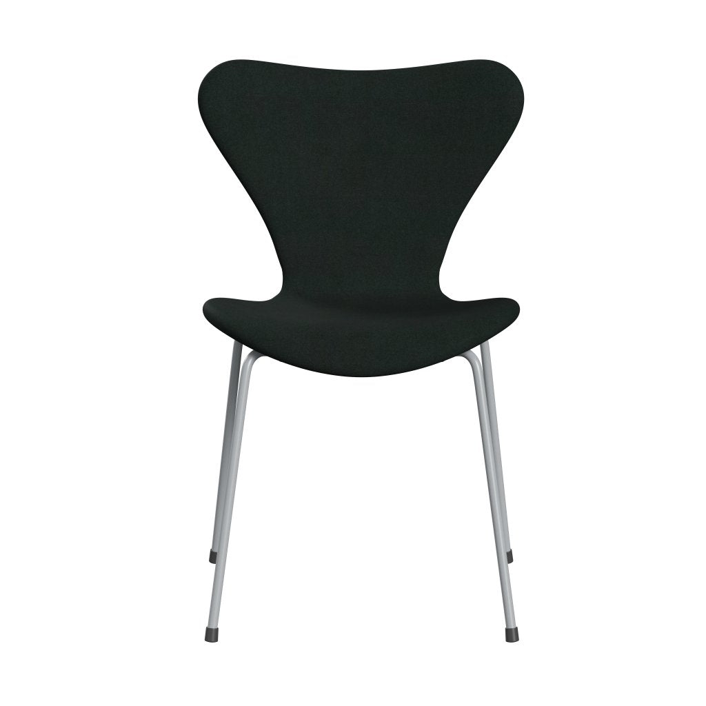 Fritz Hansen 3107 Stol Fuldpolstret, Silver Grey/Divina Charcoal