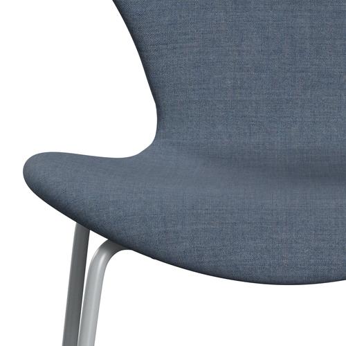 Fritz Hansen 3107 stol helt vadderad, silvergrå/remix grå (REM733)