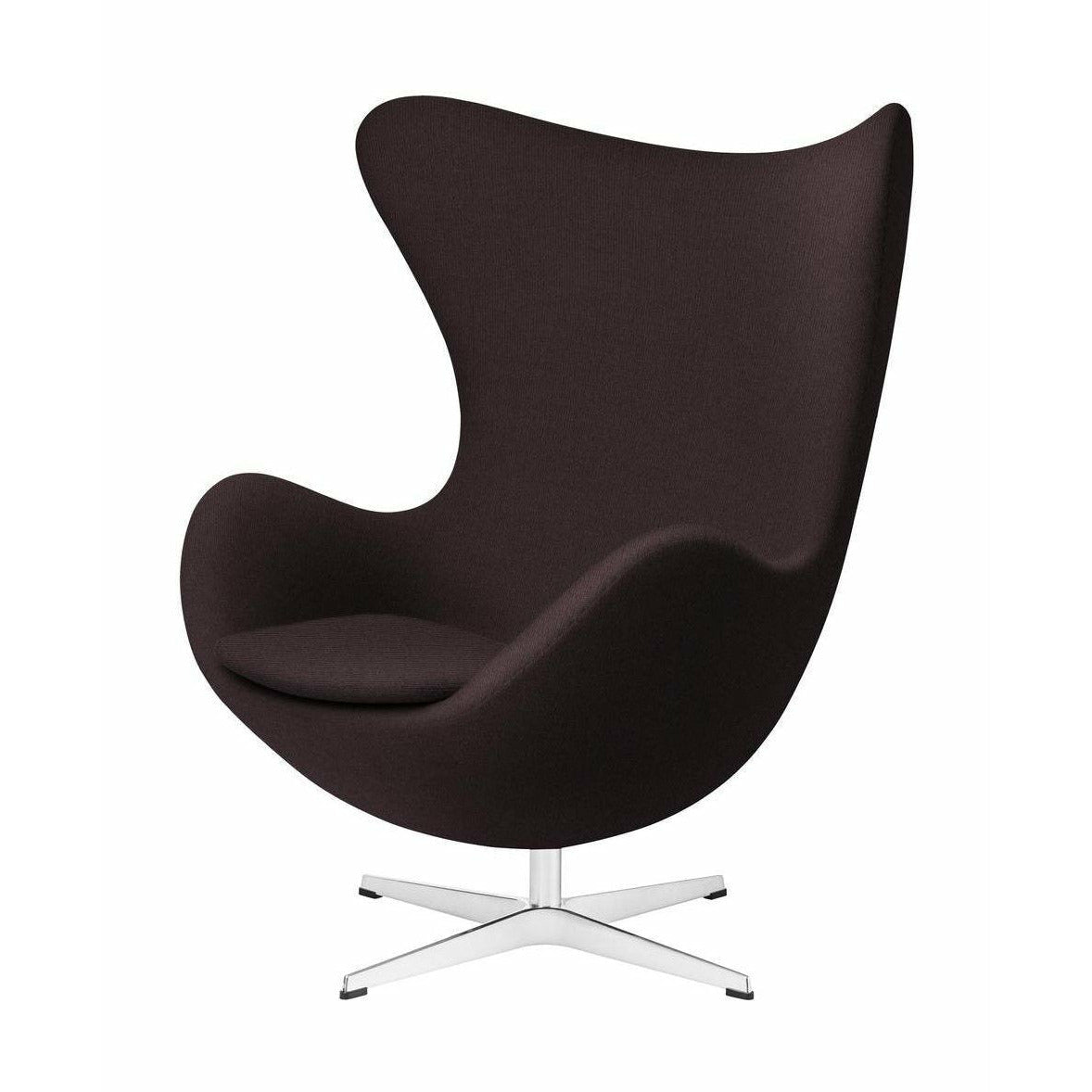 Fritz Hansen Egg Lounge Chair Fabric, Christianshavn Dark Red Uni