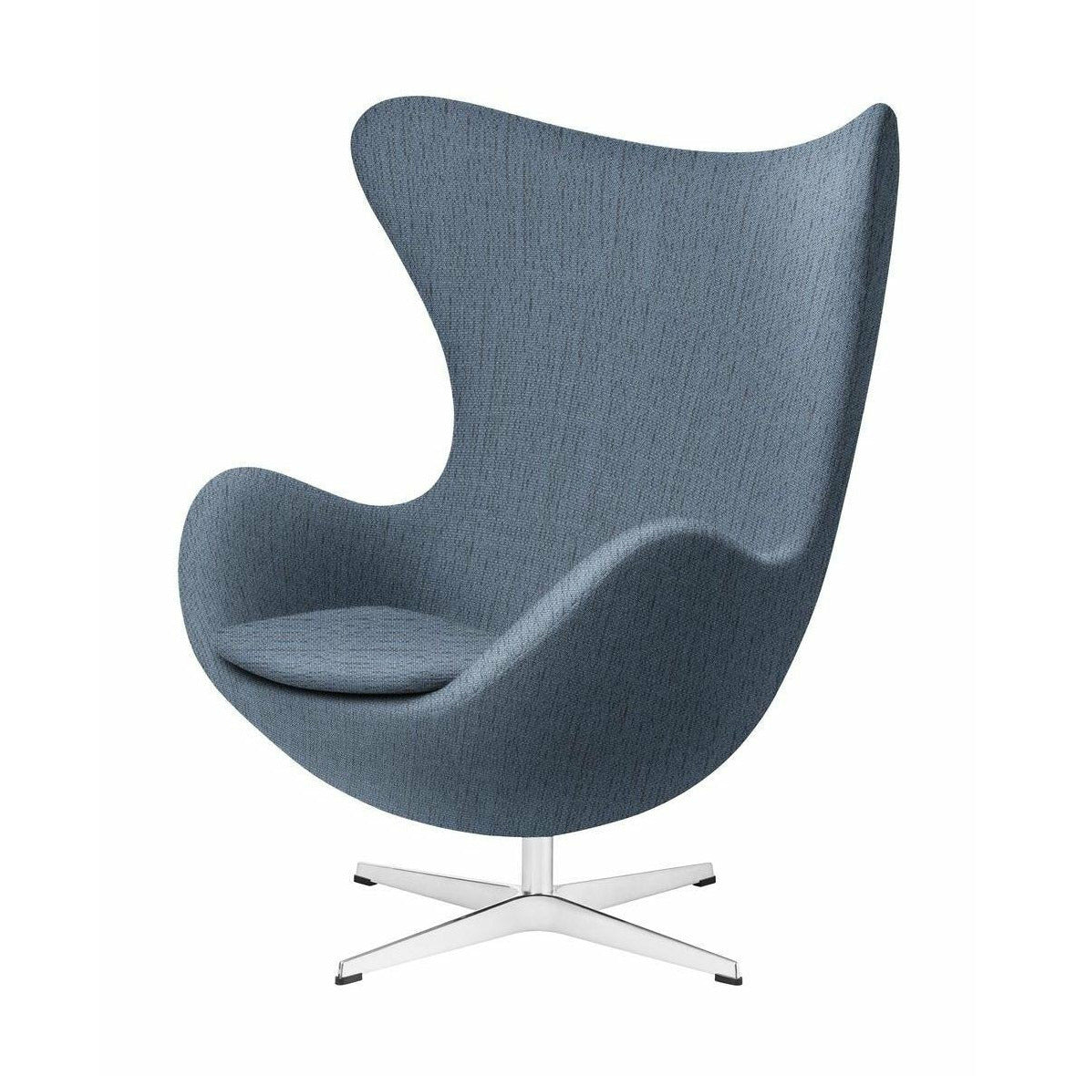Fritz Hansen Egg Lounge Chair Fabric, Christianshavn Blue