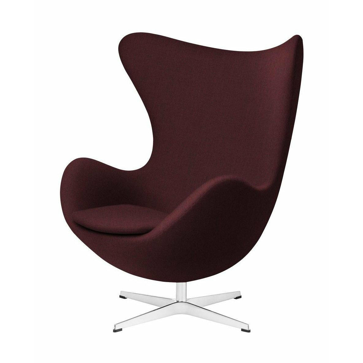 Fritz Hansen Egg Lounge Chair Fabric, Christianshavn Red