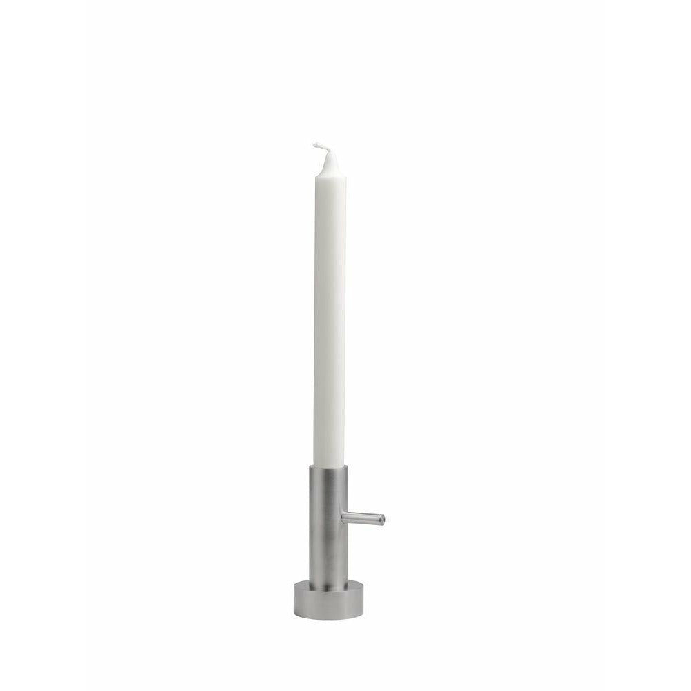 Fritz Hansen Light Touch Candlestick Steel, Ø4 cm