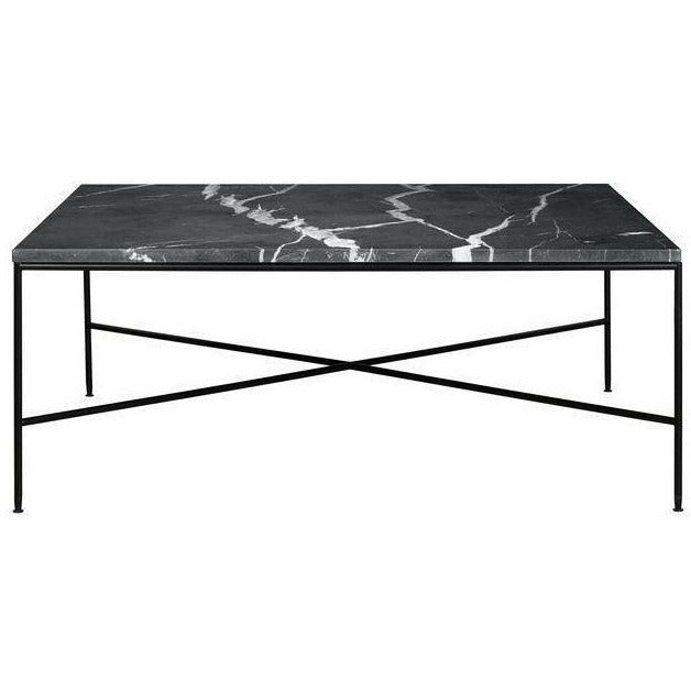 Fritz Hansen MC340 fyrkantigt soffbord, kolfärgad marmor