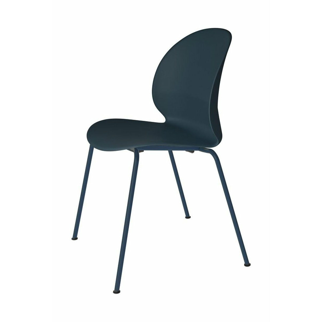 Fritz Hansen N02 Återvinn matsstol, mörkblå/mörkblå