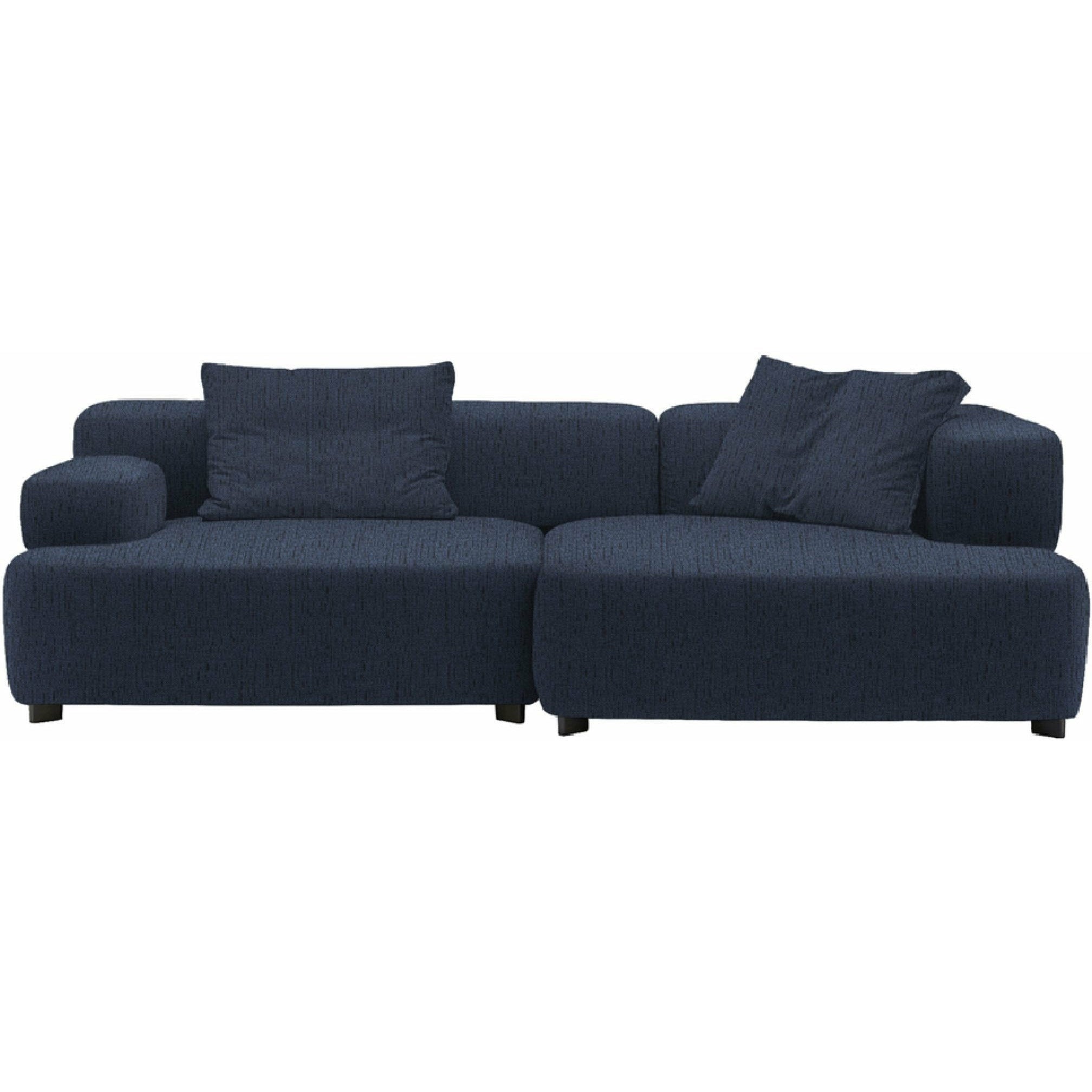 Fritz Hansen PL240-3 Alfabet 2-personers soffa ChristianShavn, blå