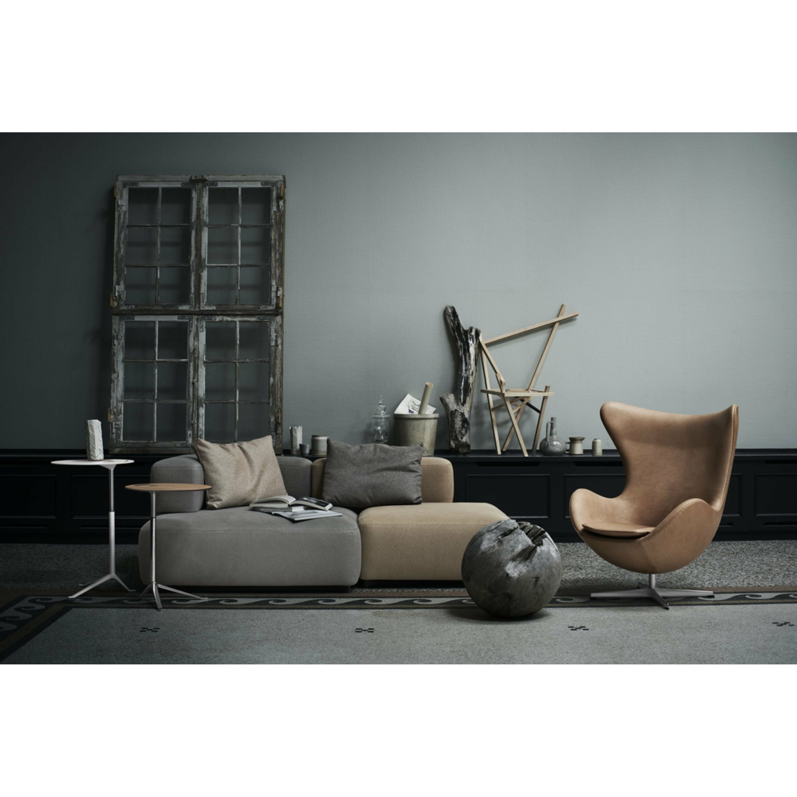 Fritz Hansen PL240-3 Alfabet 2-personers soffa Christianshavn, lätt beige