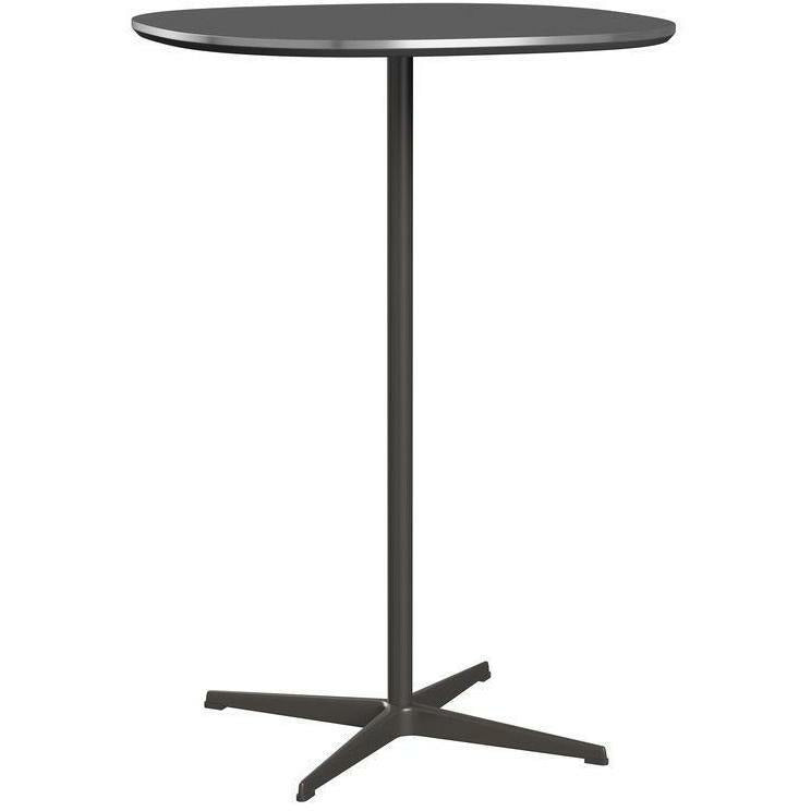 Fritz Hansen Super Circular Bar Table Ø75, Bromo Gray/Warm Graphite
