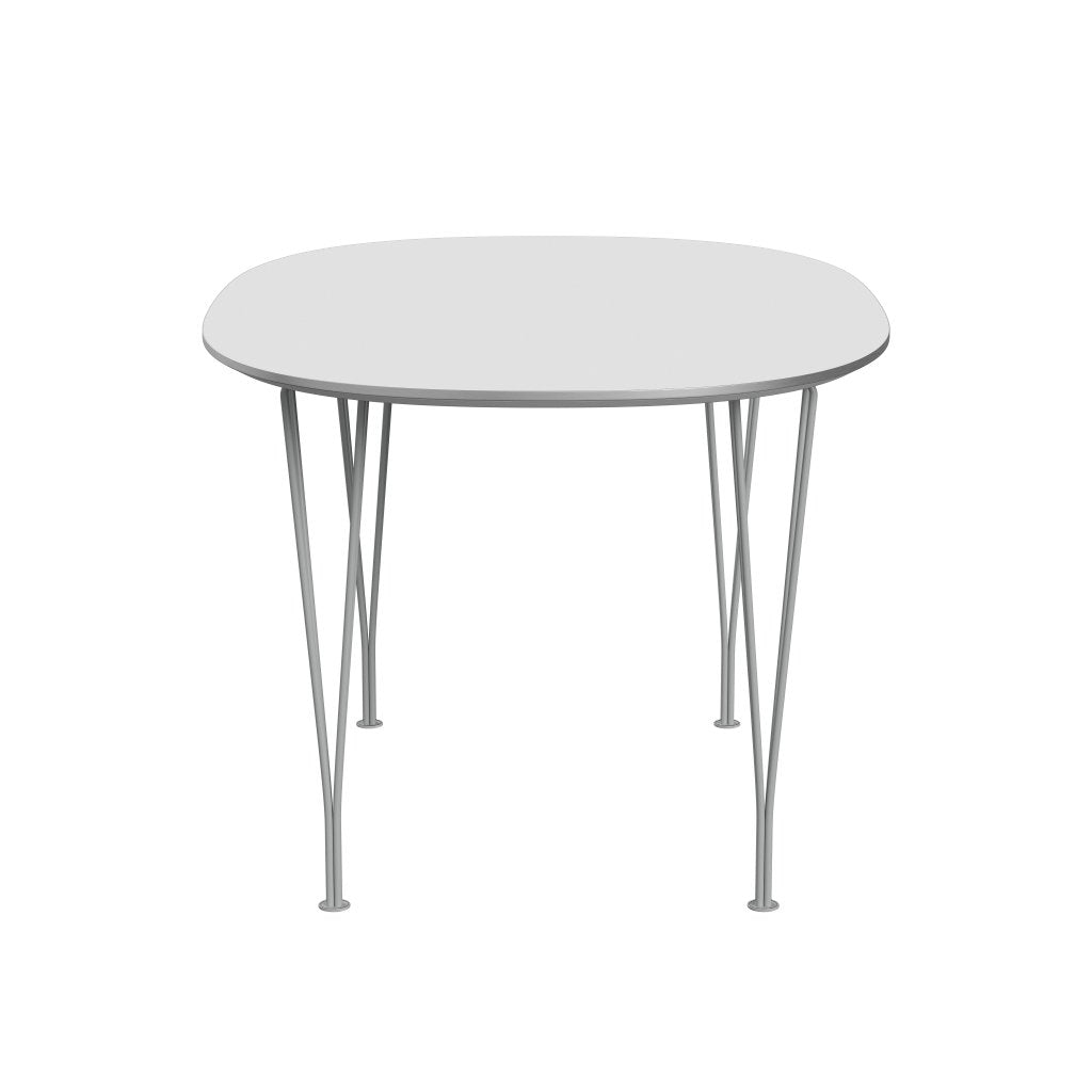 Fritz Hansen Superellipse matbord nio grå/vit laminat, 135x90 cm