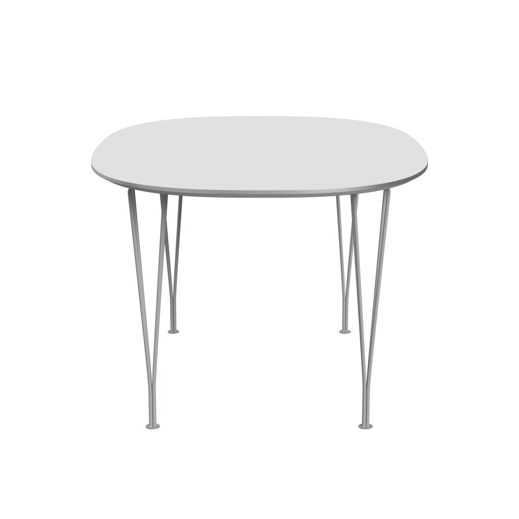 Fritz Hansen Superellipse matbord nio grå/vit laminat, 150x100 cm