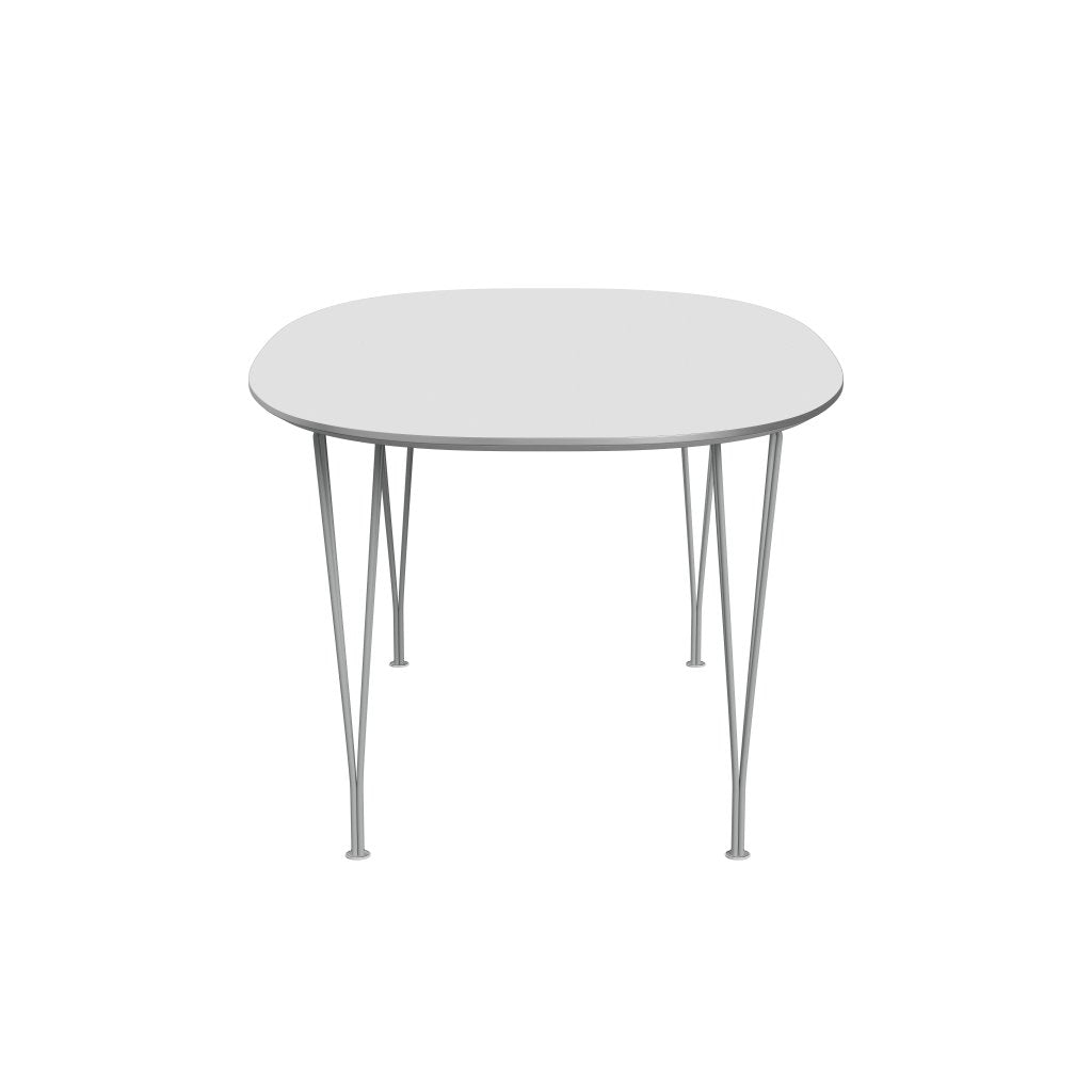 Fritz Hansen Superellipse matbord nio grå/vit laminat, 170x100 cm