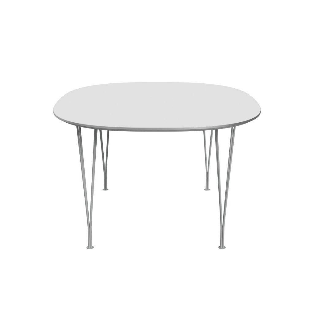 Fritz Hansen Superellipse matbord nio grå/vit laminat, 180x120 cm
