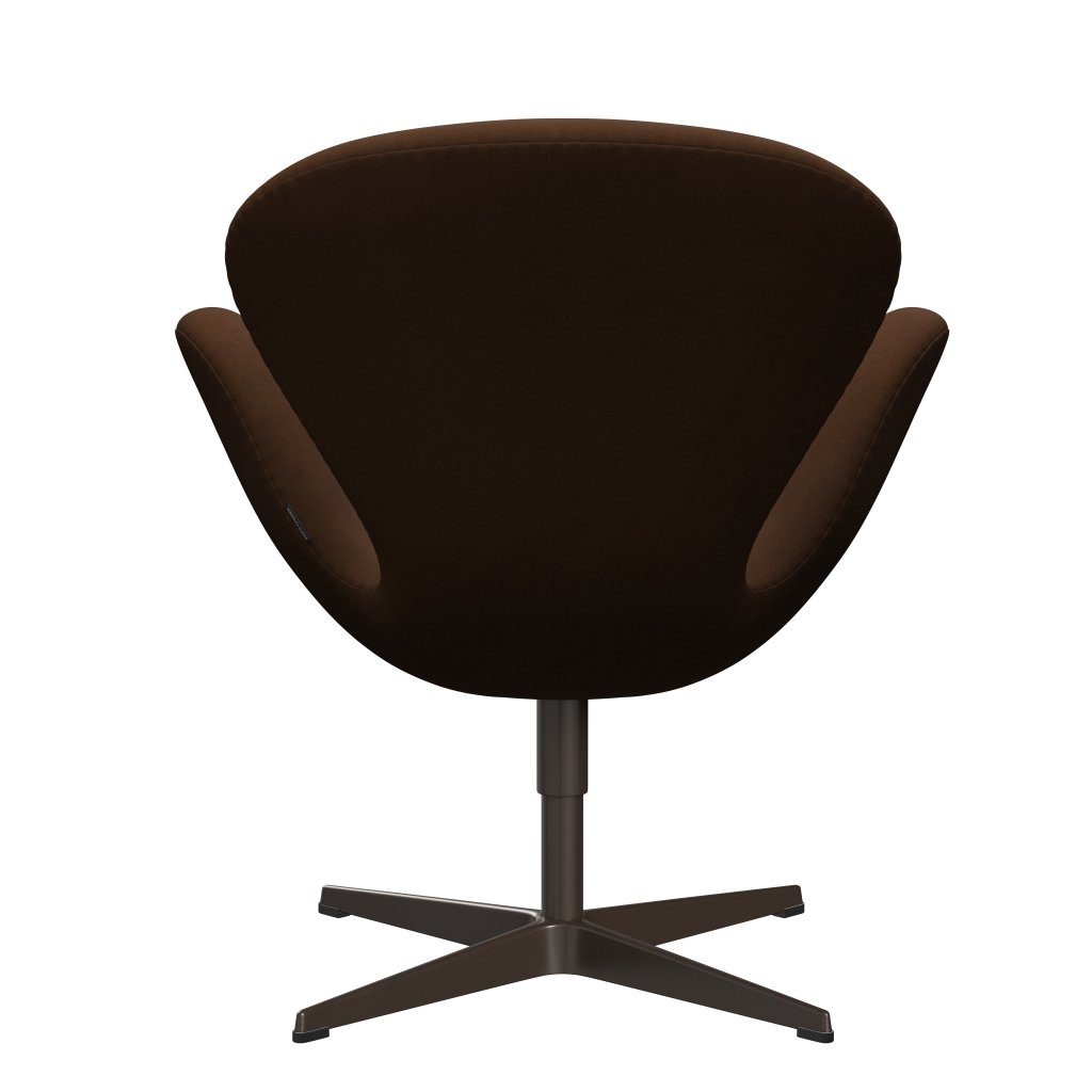 Fritz Hansen Swan Chair, Brown Bronze/Comfort Beige (00010)