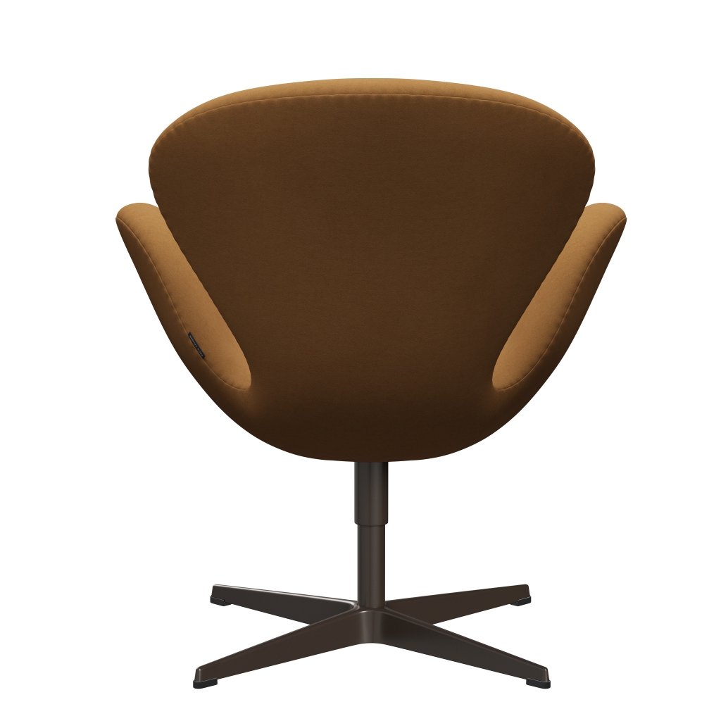Fritz Hansen Swan Chair, Brown Bronze/Comfort Beige (09084)