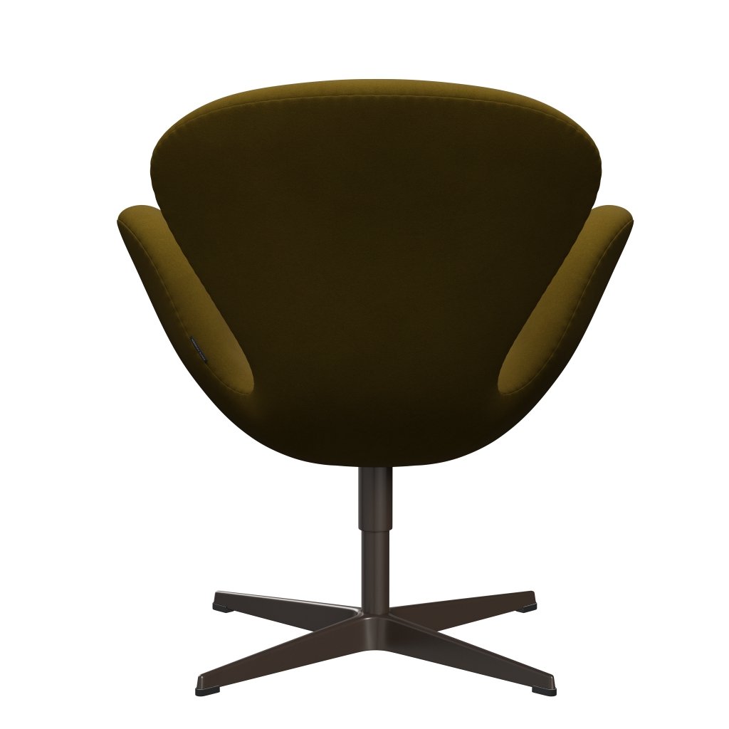 Fritz Hansen Swan Chair, Brown Bronze/Comfort Brown (68007)
