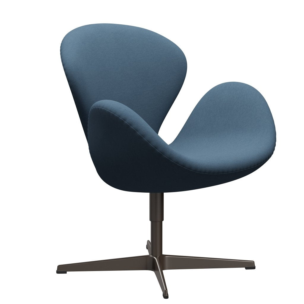 Fritz Hansen Swan Chair, Brown Bronze/Comfort Grey (01160)