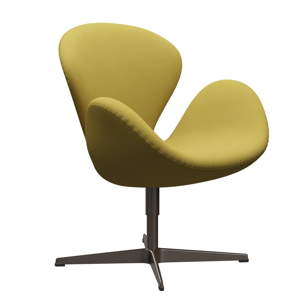 Fritz Hansen Swan Chair, Brown Bronze/Comfort Light Sand (01049)