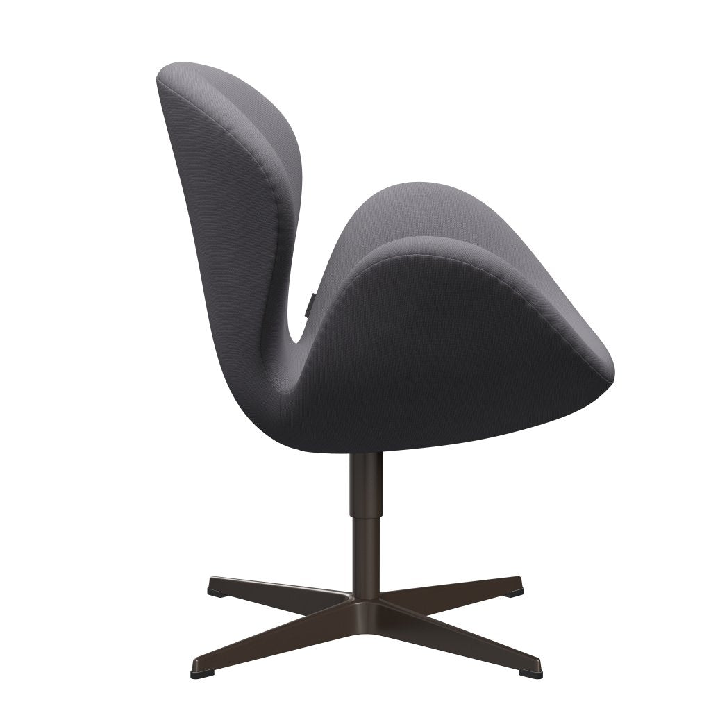 Fritz Hansen Swan Chair, Brown Bronze/Fame Grey (60078)