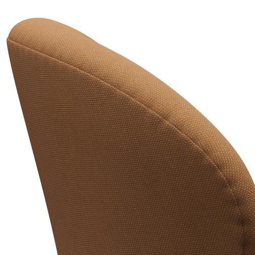 Fritz Hansen Swan Chair, Brown Bronze/Steelcut Trio Camel