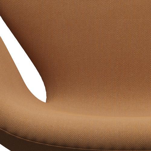 Fritz Hansen Swan Chair, Brown Bronze/Steelcut Trio Camel