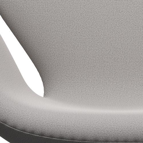 Fritz Hansen Swan -stol, satinpolerad aluminium/fångstgrått
