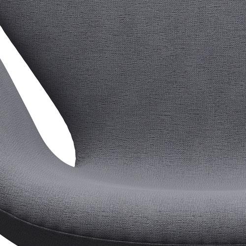 Fritz Hansen Swan -stol, satinpolerad aluminium/Christianshavn ljusgrå