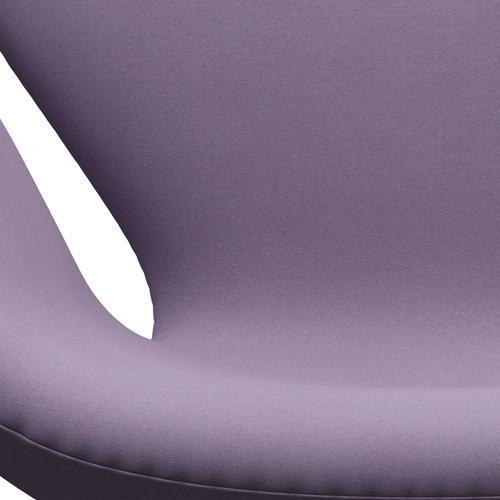 Fritz Hansen Swan -stol, satinpolerad aluminium/komfort IF/Light Purple